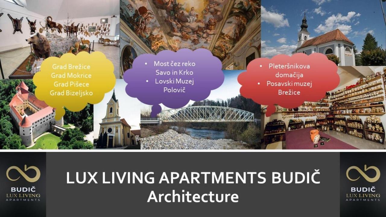 Lux Living Apartments Budic Near Terme Catez Брежице Экстерьер фото